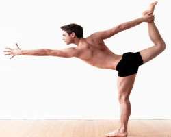 The multi-talented actor-cum-photographer is also a yoga instructor.